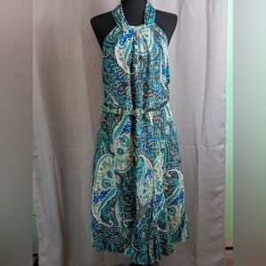 Lane Bryant Blue Backless Sundress. Nwot